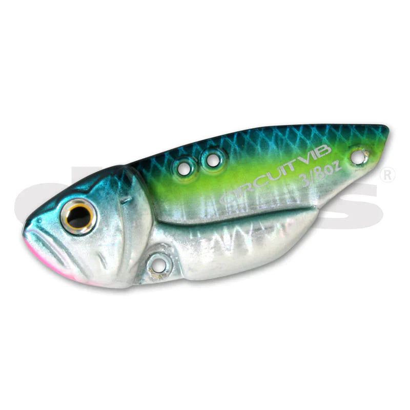 Deps 1/2oz CIRCUIT VIB Blade Baits - #01 Bluegill-#02 Red Gill-#03 Mustard Gill-#09 Young Gill-#10 Metal Ayu-#12 Pink Back-#14 Blue Black Claw-#13 Japanese Craw-#06 Wakasagi-#07 Black Gold - Carolina Fishing Tackle LLC