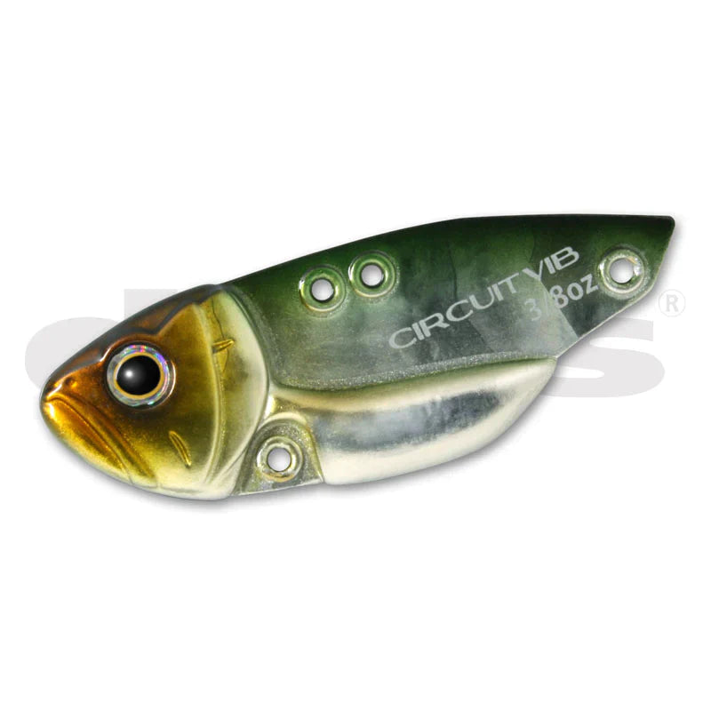 Deps 1/4oz Circuit Vib Blade Baits - #03 Mustard Gill-#04 Metal Keta Hasu-#06 Wakasagi-$09 Juvenile Gill - Carolina Fishing Tackle LLC