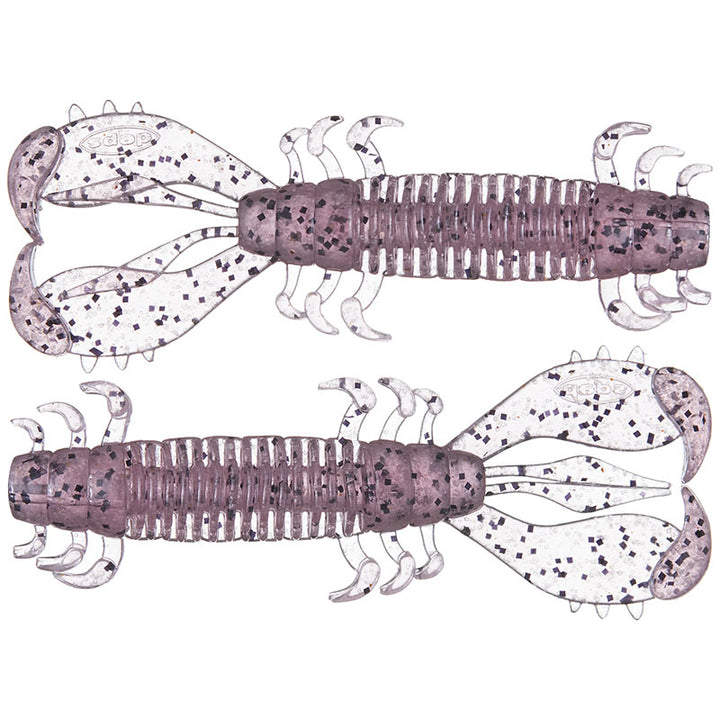 Deps 2.6" MS Craw 8pk Fishing Creature Baits - #18 Blue Melon-#28 Scuppernong-#45 Cherry Blossom-#51 Green Pumpkin Orange-#52 Green Pumpkin Chart-#71 Green Pumpkin Blue Flake-#144 Pumpkin Cheesecake - Carolina Fishing Tackle LLC