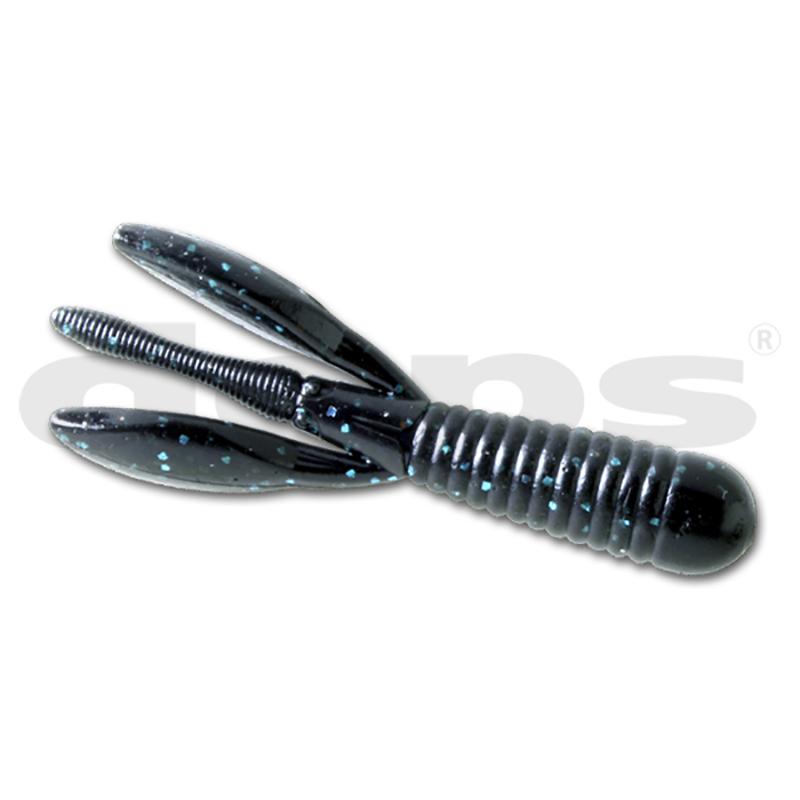 Deps 3.5" Stabcraw Flipping & Punching (6pk) Creature Bait - #05 Smoke/Blue Flake-#06 Black-#07 Black/Blue Flake-#11 Watermelon/Blue Flake-#12 Green Pumpkin-#24 Smoke Pepper/Blue & Gold Flake-#28 Scuppernong-#47 Florida Blue-#88 Black/Red Flake-#98 Green Pumpkin/Green Flake - Carolina Fishing Tackle LLC