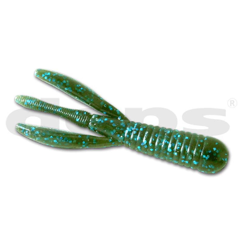 Deps 3.5" Stabcraw Flipping & Punching (6pk) Creature Bait - #05 Smoke/Blue Flake-#06 Black-#07 Black/Blue Flake-#11 Watermelon/Blue Flake-#12 Green Pumpkin-#24 Smoke Pepper/Blue & Gold Flake-#28 Scuppernong-#47 Florida Blue-#88 Black/Red Flake-#98 Green Pumpkin/Green Flake - Carolina Fishing Tackle LLC