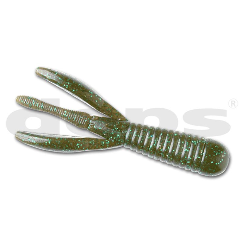 Deps 3.5" Stabcraw Flipping & Punching (6pk) Creature Bait - #05 Smoke/Blue Flake-#06 Black-#07 Black/Blue Flake-#11 Watermelon/Blue Flake-#12 Green Pumpkin-#24 Smoke Pepper/Blue & Gold Flake-#28 Scuppernong-#47 Florida Blue-#88 Black/Red Flake-#98 Green Pumpkin/Green Flake - Carolina Fishing Tackle LLC