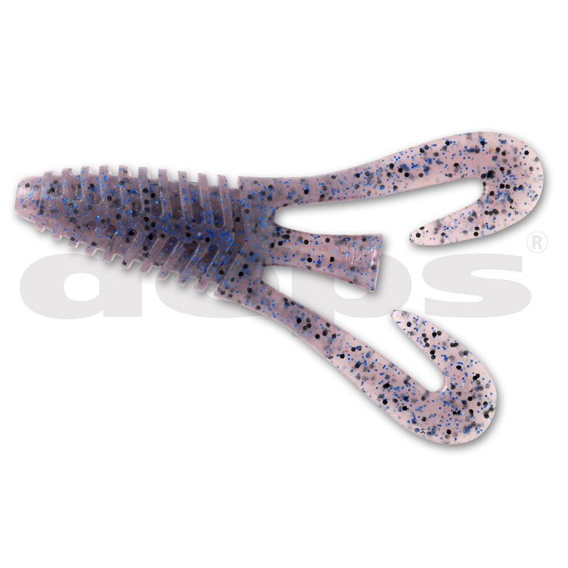 Deps 4” Barbute (6pk) Creature Baits - #12 Green Pumpkin-#28 Scappanon-#52 Green Pumpkin Chartreuse-#71 Green Pumpkin / Blue Flake-#73 Tan Water Melon-#141 Sakura Baby / Blue Flake - Carolina Fishing Tackle LLC