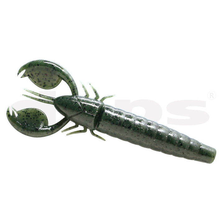 Deps 4" Clap Craw (6pk) Creature Bait - #02 Watermelon Seed-#12 Green Pumpkin-#13  Cinnamon / Green Flakes-#28 Scappanon-#29 June Bug-#40 Baby Bass-#45 Sakura Baby-#141 Sakura Baby / Blue Flake - Carolina Fishing Tackle LLC