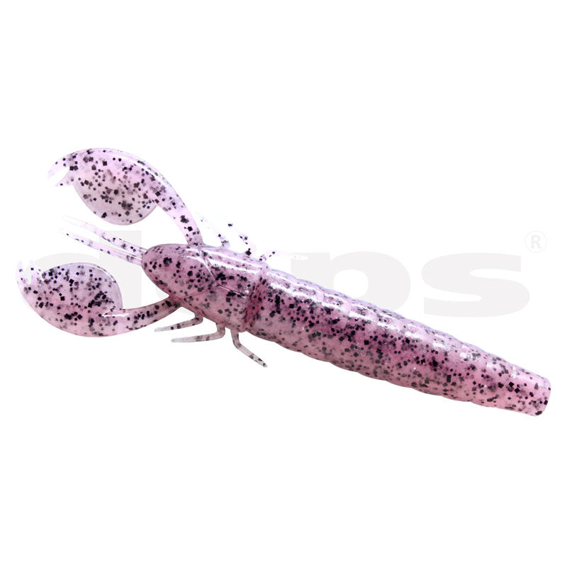Deps 4" Clap Craw (6pk) Creature Bait - #02 Watermelon Seed-#12 Green Pumpkin-#13  Cinnamon / Green Flakes-#28 Scappanon-#29 June Bug-#40 Baby Bass-#45 Sakura Baby-#141 Sakura Baby / Blue Flake - Carolina Fishing Tackle LLC