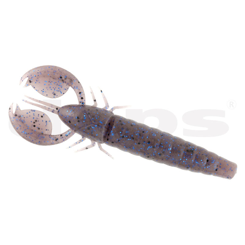 Deps 4" Clap Craw (6pk) Creature Bait - #02 Watermelon Seed-#12 Green Pumpkin-#13  Cinnamon / Green Flakes-#28 Scappanon-#29 June Bug-#40 Baby Bass-#45 Sakura Baby-#141 Sakura Baby / Blue Flake - Carolina Fishing Tackle LLC
