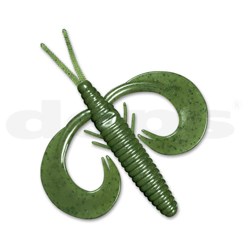 Deps 5” BM-HOG (4pk) Creature Bait - #11 Watermelon/Blue Flake-#28 Scuppernong-#41 Clacky-#47 Florida Blue - Carolina Fishing Tackle LLC