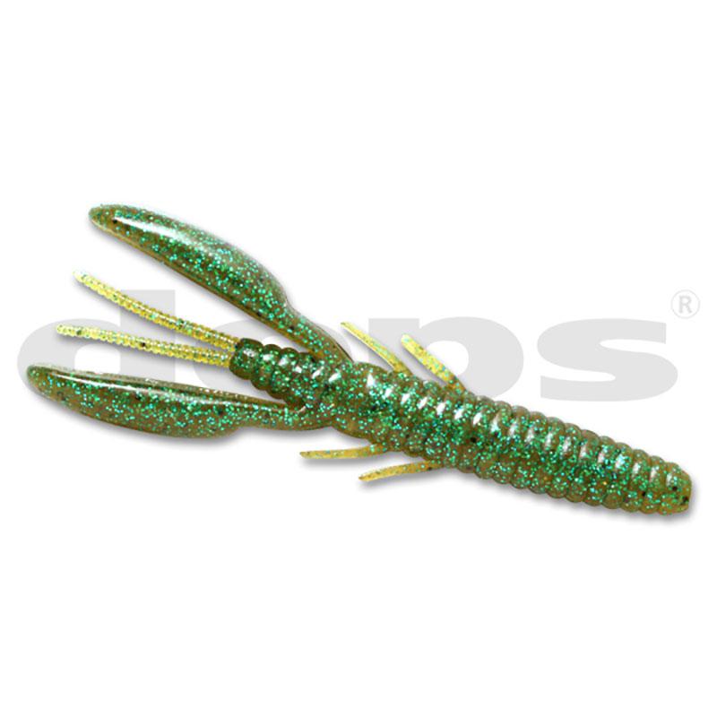 Deps 5" DEATHADDER Hog Creature Bait 6pk - #32 Clear-#37 Clear Pepper/Copper Flake-#47 Florida Blue - Carolina Fishing Tackle LLC