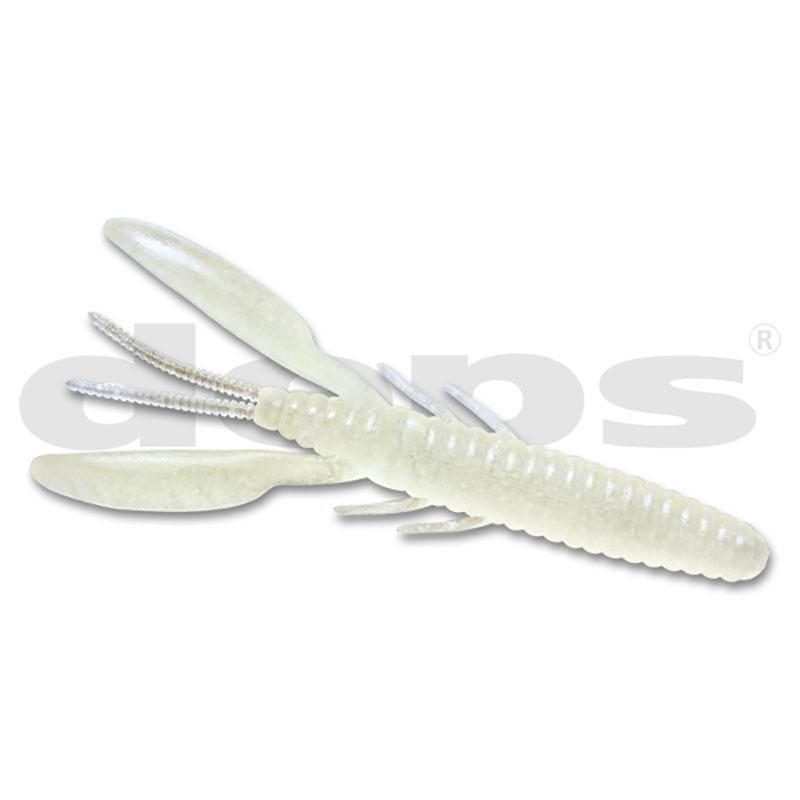 Deps 5" DEATHADDER Hog Creature Bait 6pk - #32 Clear-#37 Clear Pepper/Copper Flake-#47 Florida Blue - Carolina Fishing Tackle LLC