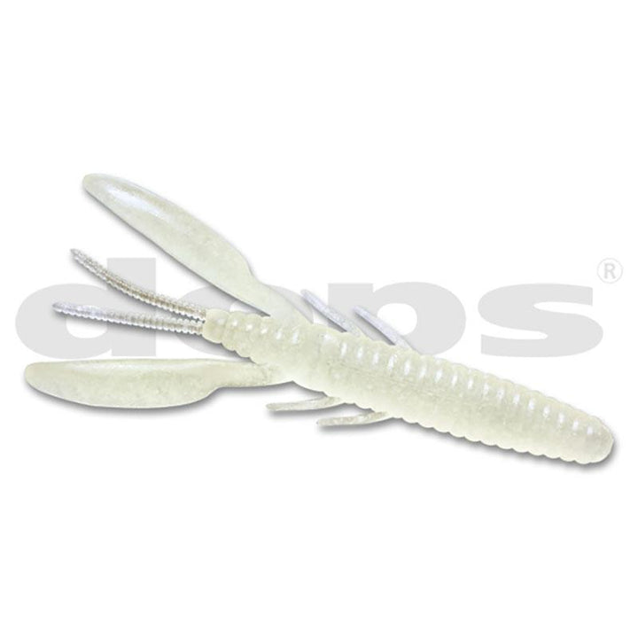 Deps 5" DEATHADDER Hog Creature Bait 6pk - #32 Clear-#37 Clear Pepper/Copper Flake-#47 Florida Blue - Carolina Fishing Tackle LLC