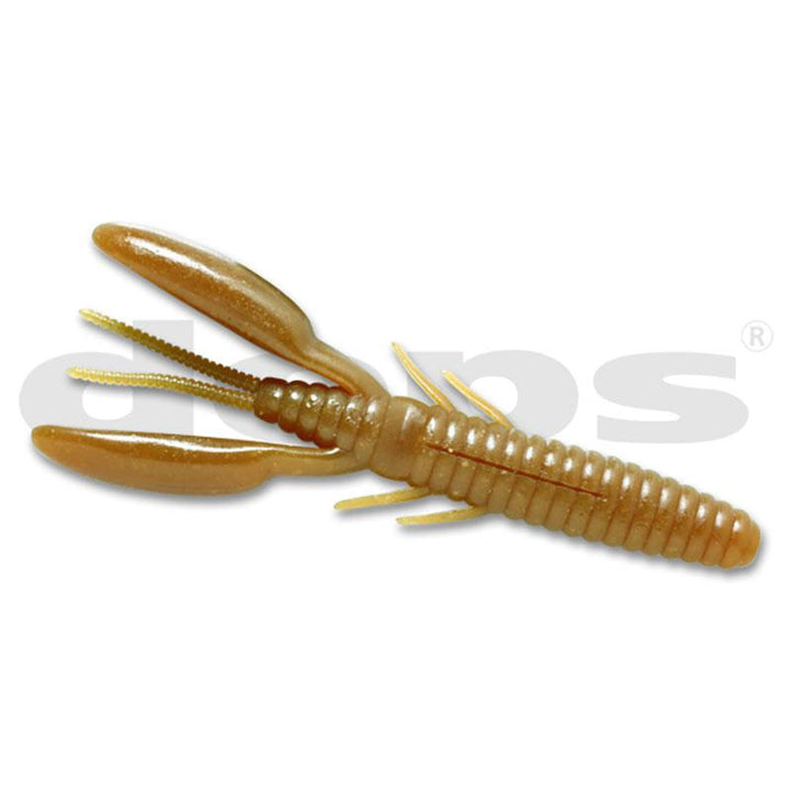 Deps 5" DEATHADDER Hog Creature Bait 6pk - #32 Clear-#37 Clear Pepper/Copper Flake-#47 Florida Blue - Carolina Fishing Tackle LLC