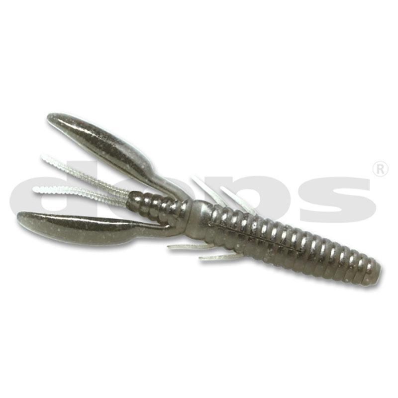 Deps 5" DEATHADDER Hog Creature Bait 6pk - #32 Clear-#37 Clear Pepper/Copper Flake-#47 Florida Blue - Carolina Fishing Tackle LLC