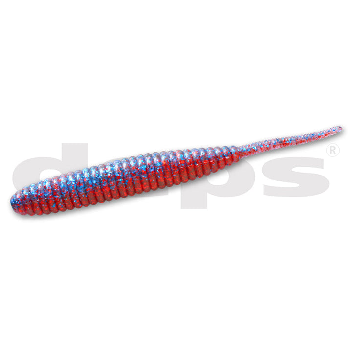 Deps 5” DEATHADDER Worm 8pk - #11 Watermelon / Blue Flake-#13 Cinnamon / Green Flake-#14 Root Beer/Green Flakes-#15 Clear Pepper / Red Flake-#19 Dead Shad-#23 Blue Glitter / Red Glitter-#24 Smoke Pepper / Blue & Gold Flake-#09 Pearl White/Silver Flake-#10 Natural Pro Blue-#12 Green Pumpkin - Carolina Fishing Tackle LLC