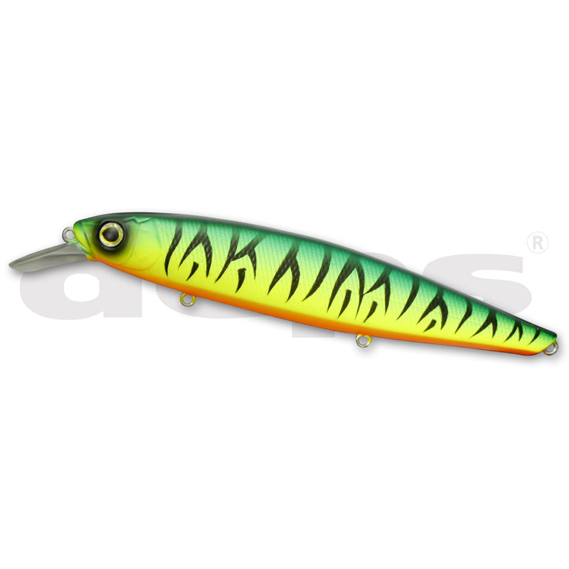 Deps Balisong Minnow 100SP Jerkbait - #09 Half Mirror Wakasagi-#17 Horizon Shad-#18 Deadly Keta Basu-#22 GM Crokin-#29 Skeleton Dazzler - Carolina Fishing Tackle LLC
