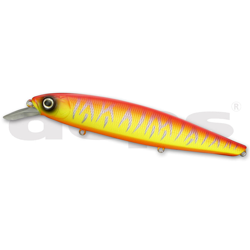 Deps Balisong Minnow 100SP Jerkbait - #09 Half Mirror Wakasagi-#17 Horizon Shad-#18 Deadly Keta Basu-#22 GM Crokin-#29 Skeleton Dazzler - Carolina Fishing Tackle LLC