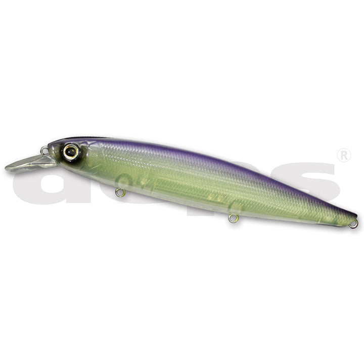 Deps Balisong Minnow 100SP Jerkbait - #09 Half Mirror Wakasagi-#17 Horizon Shad-#18 Deadly Keta Basu-#22 GM Crokin-#29 Skeleton Dazzler - Carolina Fishing Tackle LLC