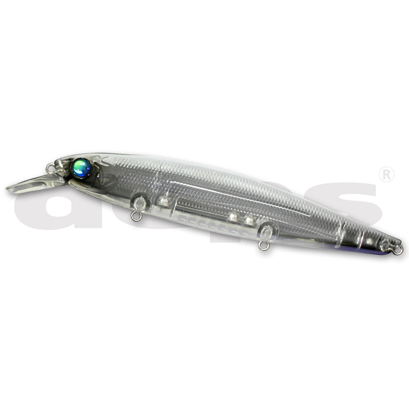 Deps Balisong Minnow 100SP Jerkbait - #09 Half Mirror Wakasagi-#17 Horizon Shad-#18 Deadly Keta Basu-#22 GM Crokin-#29 Skeleton Dazzler - Carolina Fishing Tackle LLC