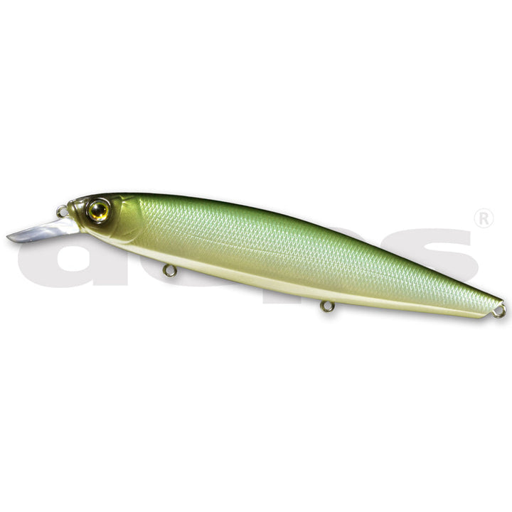 Deps Balisong Minnow 130SP Jerkbait - #09 Half Mirror Wakasagi-#17 Horizon Shad-#18 Deadly Keta Hasu-#20 GM Ayu-#22 GM Black Gold-#29 Skeleton Dazzle-#30 Gamet-#34 Wakasagi Glitter - Carolina Fishing Tackle LLC