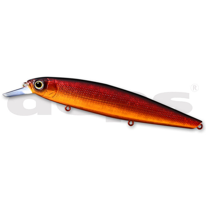 Deps Balisong Minnow 130SP Jerkbait - #09 Half Mirror Wakasagi-#17 Horizon Shad-#18 Deadly Keta Hasu-#20 GM Ayu-#22 GM Black Gold-#29 Skeleton Dazzle-#30 Gamet-#34 Wakasagi Glitter - Carolina Fishing Tackle LLC