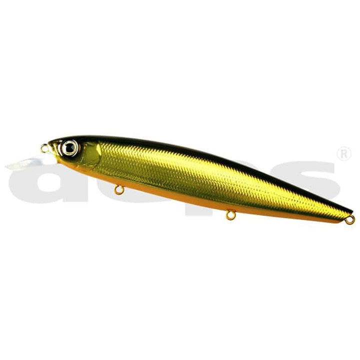 Deps Balisong Minnow 130SP Jerkbait - #09 Half Mirror Wakasagi-#17 Horizon Shad-#18 Deadly Keta Hasu-#20 GM Ayu-#22 GM Black Gold-#29 Skeleton Dazzle-#30 Gamet-#34 Wakasagi Glitter - Carolina Fishing Tackle LLC