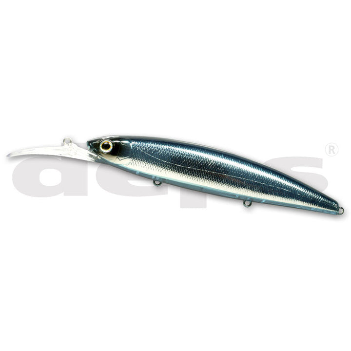 Deps Balisong Minnow Longbill 130 (SF) Jerkbait - #09 Half Mirror Wakasagi-#18 Deadly Keta Hasu-#22 GM Black Gold-#23 Grass Belly Shiner-#24 Blue Moon Galaxy-#28 Clown-#29 Silver Shad-#30 Gamet - Carolina Fishing Tackle LLC