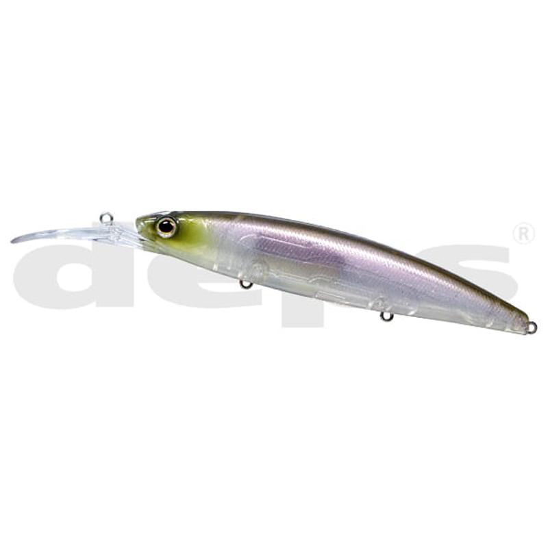 Deps Balisong Minnow Longbill 130 (SF) Jerkbait - #09 Half Mirror Wakasagi-#18 Deadly Keta Hasu-#22 GM Black Gold-#23 Grass Belly Shiner-#24 Blue Moon Galaxy-#28 Clown-#29 Silver Shad-#30 Gamet - Carolina Fishing Tackle LLC