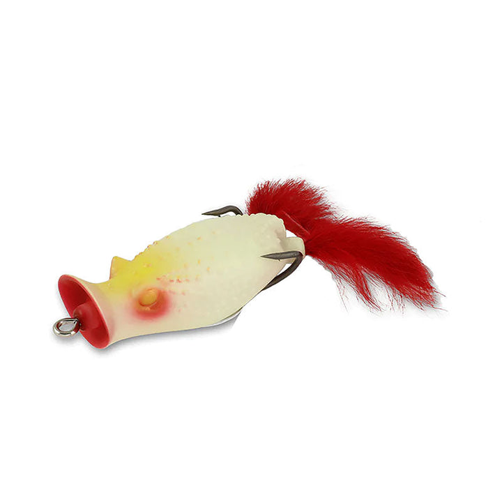 Deps Buster-K Frogs Topwater Soft Bait - #10 Bloody Glow-#00 Silver Crusher-#01 Jet Black-#05 Albino Pepper-#08 Angola Python-#09 Moss Green Toad-#11 Visible Black-#13 Visible Green-#06 Swampster - Carolina Fishing Tackle LLC