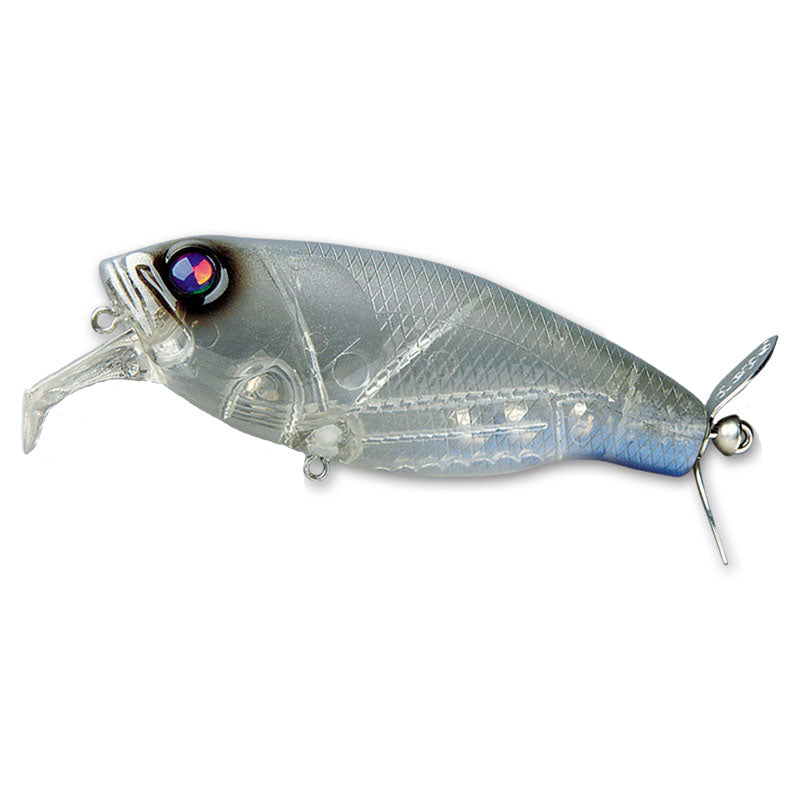 Deps Buzzjet Wake Bait - #08 Pond Frog-#18 Real Blue Gill-#19 Real Largemouth-#79 Bone Shad - Carolina Fishing Tackle LLC