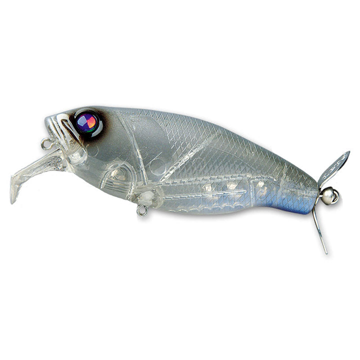 Deps Buzzjet Wake Bait - #08 Pond Frog-#18 Real Blue Gill-#19 Real Largemouth-#79 Bone Shad - Carolina Fishing Tackle LLC