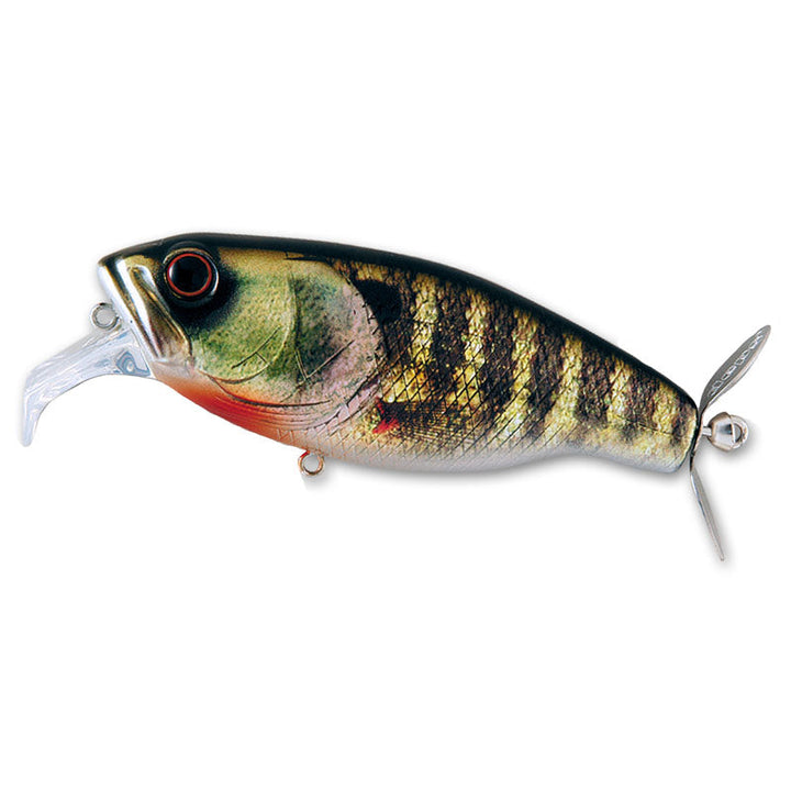 Deps Buzzjet Wake Bait - #08 Pond Frog-#18 Real Blue Gill-#19 Real Largemouth-#79 Bone Shad - Carolina Fishing Tackle LLC