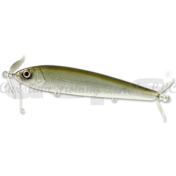 Deps Calling Hustler Propbaits - #03 Ghost Ayu-#09 Half Mirror Wakasagi-#18 Deadly Keta Hasu-#23 Grass Belly Shiner-#34 Wakasagi Glitter-#40 Jet Black - Carolina Fishing Tackle LLC