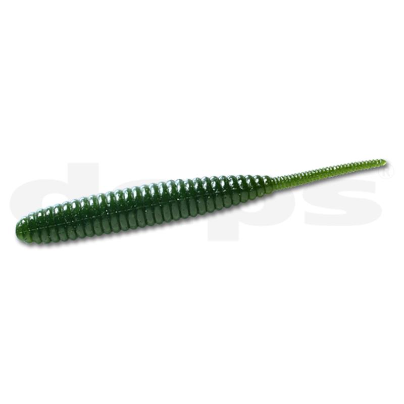 Deps Chibi Adder DEATHADDER 4” Worm 8pk - #07 Black/Blue Flake - Carolina Fishing Tackle LLC