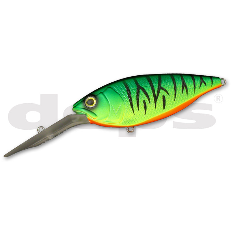 Deps DC-400 Cascabel Crankbaits - #04 Real Large Mouth-#07 Hot Tiger-#08 Lime Chart-#16 Red Lee Bath-#18 Goldfish-#26 Pro Blue Shad - Carolina Fishing Tackle LLC