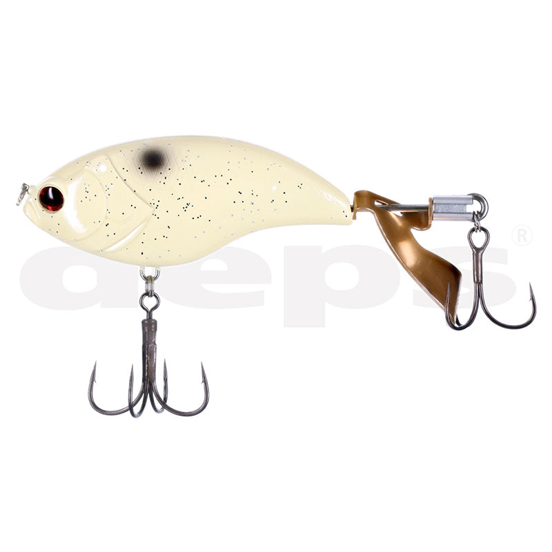 Deps Evoke ZERO 120 Surface Lure - #01 Bone Shad-#04 Scum Perch-#05 Glass Cat-#08 Chrome Black Back - Carolina Fishing Tackle LLC