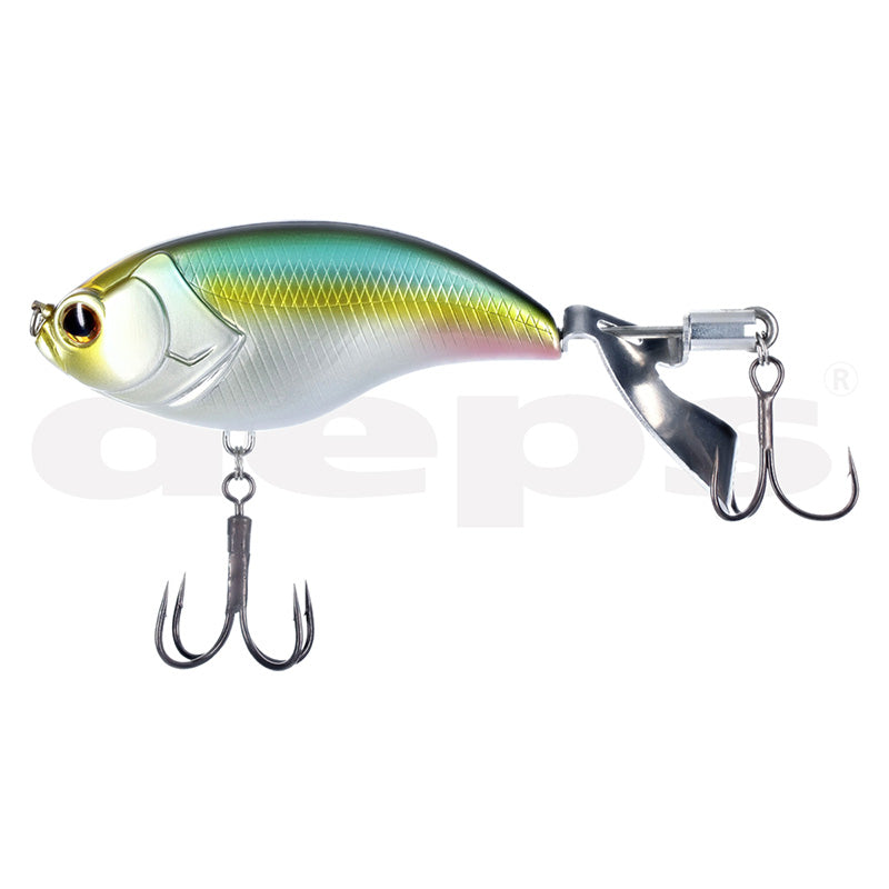 Deps Evoke ZERO 120 Surface Lure - #01 Bone Shad-#04 Scum Perch-#05 Glass Cat-#08 Chrome Black Back - Carolina Fishing Tackle LLC