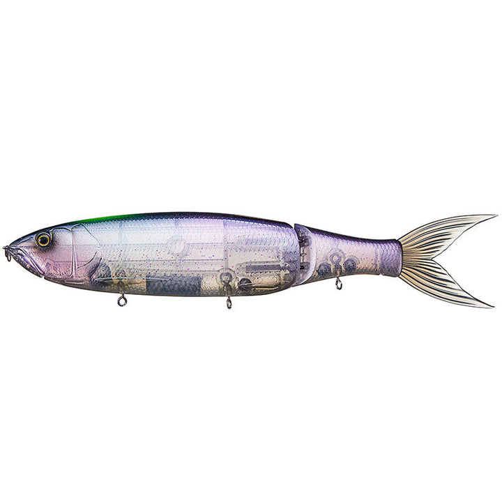 Deps GIRAGIRA KOUGEKI Big Bait Swimbait - #01 Deadly Keta Hasu-#03 Aurora Glitter - Carolina Fishing Tackle LLC