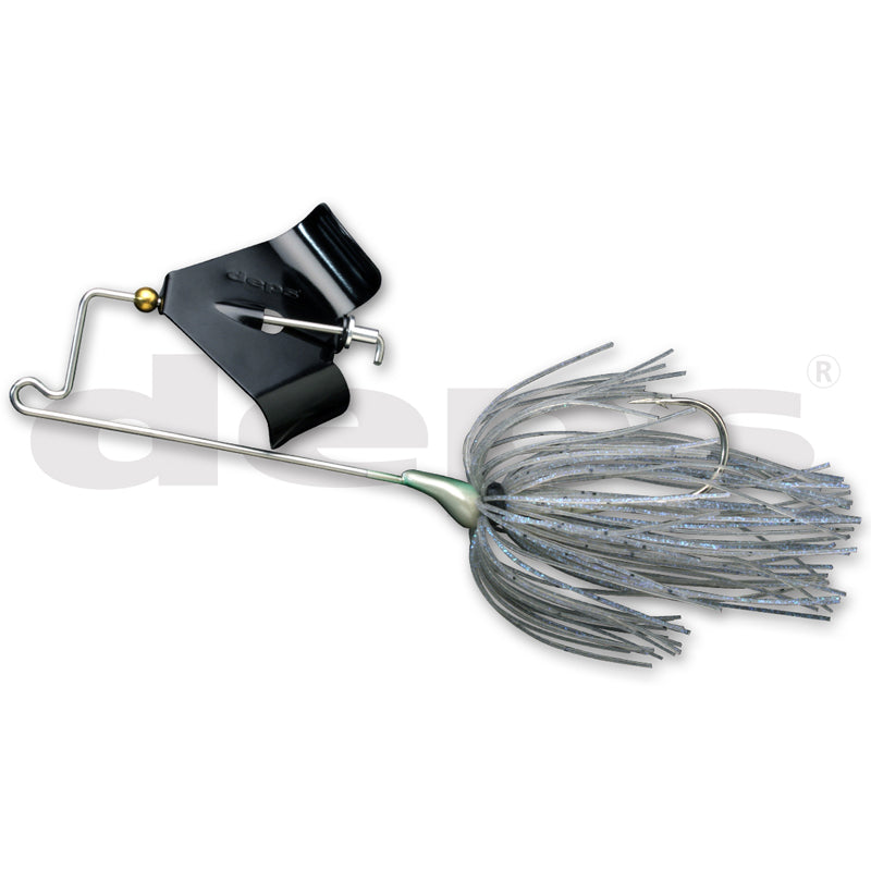 Deps MATSUBUZZ (Right Turn) 1/2 oz Buzzbait - #01 Blue Smoke-#02 Dead Grass-#03 Green Crystal-#06 Lime Chartreuse - Carolina Fishing Tackle LLC