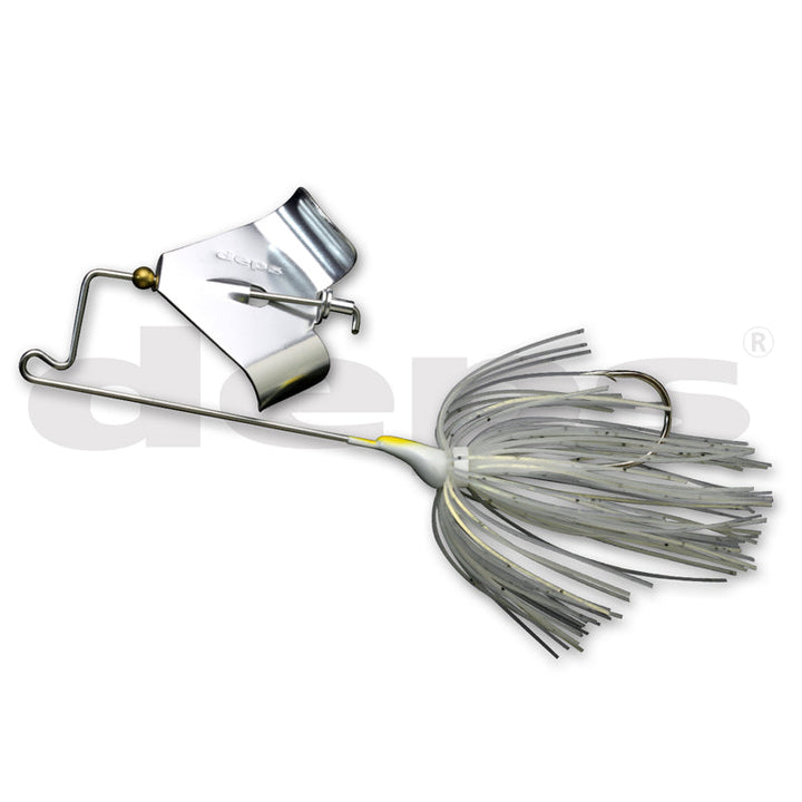 Deps MATSUBUZZ (Right Turn) 1/2 oz Buzzbait - #01 Blue Smoke-#02 Dead Grass-#03 Green Crystal-#06 Lime Chartreuse - Carolina Fishing Tackle LLC