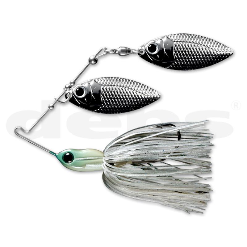 Deps Mini Bros Spinnerbait 3/8 oz (DW) - #07 Blue Black - Carolina Fishing Tackle LLC