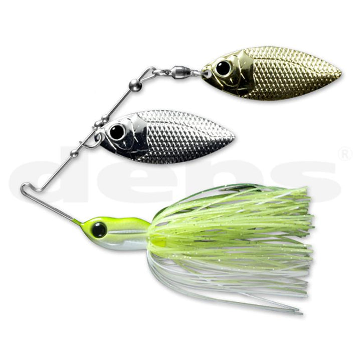 Deps Mini Bros Spinnerbait 3/8 oz (DW) - #07 Blue Black - Carolina Fishing Tackle LLC