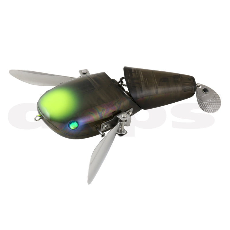 Deps NZ Crawler - #01 Rain Frog-#03 Albino Catfish-#04 Japanese Catfish-#06 Glass Cat-#07 Matte Clear-#08 Visible Black-#09 Crackle Chart Back-#10 Smoke Black - Carolina Fishing Tackle LLC