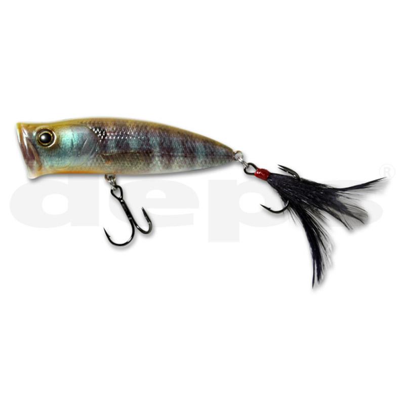 Deps PulseCod Popper - #02 Blue Moon Galaxy-#15 Black Orange Dot-#22 Pink Scale-#23 Purple Weine - Carolina Fishing Tackle LLC