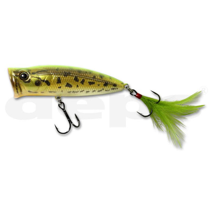 Deps PulseCod Popper - #02 Blue Moon Galaxy-#15 Black Orange Dot-#22 Pink Scale-#23 Purple Weine - Carolina Fishing Tackle LLC