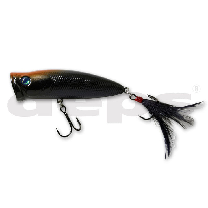 Deps PulseCod Popper - #02 Blue Moon Galaxy-#15 Black Orange Dot-#22 Pink Scale-#23 Purple Weine - Carolina Fishing Tackle LLC