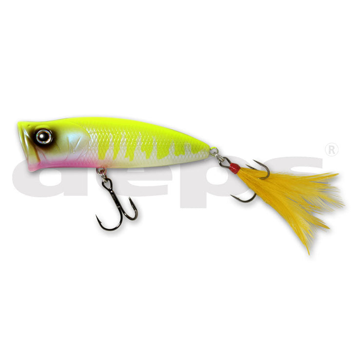 Deps PulseCod Popper - #02 Blue Moon Galaxy-#15 Black Orange Dot-#22 Pink Scale-#23 Purple Weine - Carolina Fishing Tackle LLC