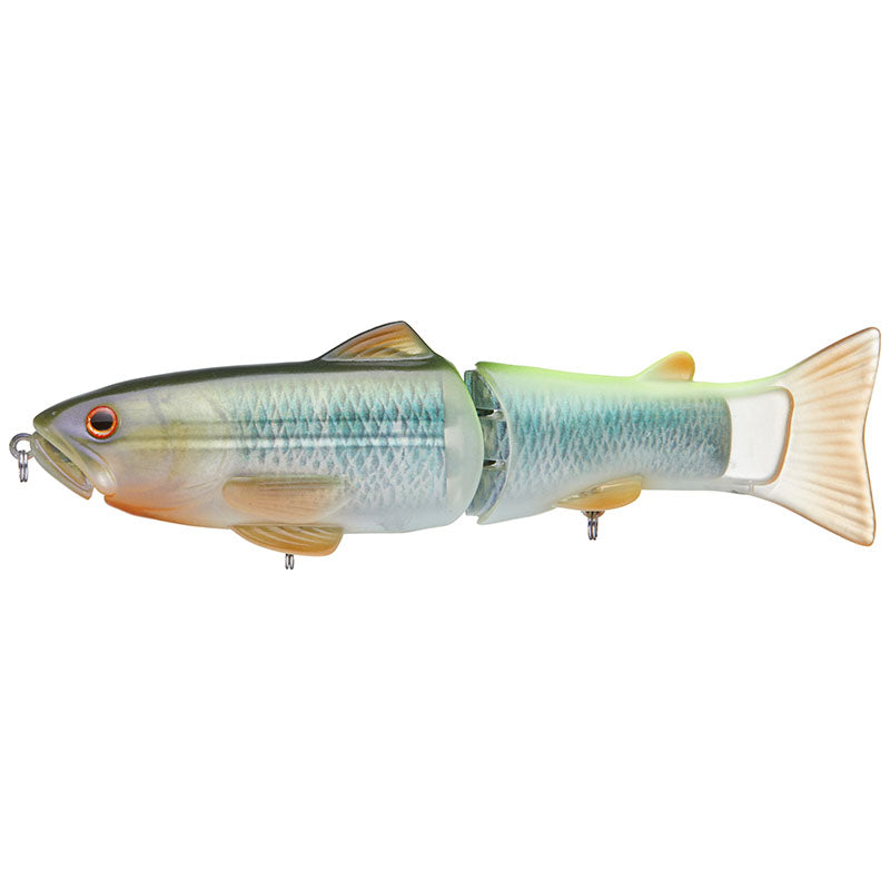 Deps Slide Swimmer 175 Slow Sinking Glide Bait - Chartreuse Oikawa-Cotton Candy-