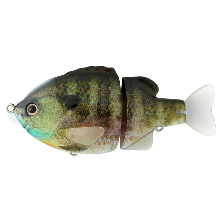 Deps Tiny Bullshooter Swimbait - #02 Flash Baby Gill-#08 Real Large Mouth-#15 Scum Perch - Carolina Fishing Tackle LLC