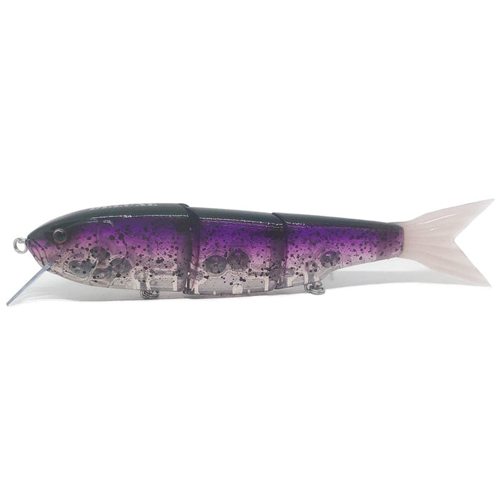 Dream Express Lures Pinky Deluxe Swimbait - #006 Clear Green Magic-#007 Clear Green Black Flake-#009 Clear Purple Black Flake-#010 Celebrity Gold-#011 Sunset Orange - Carolina Fishing Tackle LLC