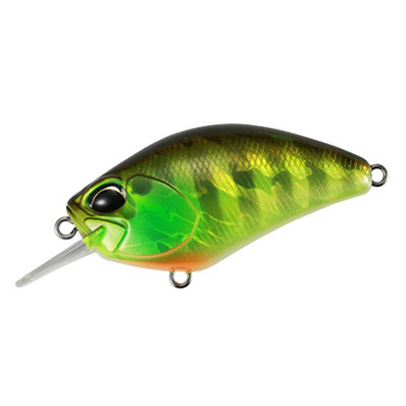 Duo Realis Kabuki Crankbait 55 SR - Chartreuse Gill Halo-Hazard Chart 2-Blue Back Chartreuse-OmniCraw 2-Prism Clown-Metal Black Gold - Carolina Fishing Tackle LLC