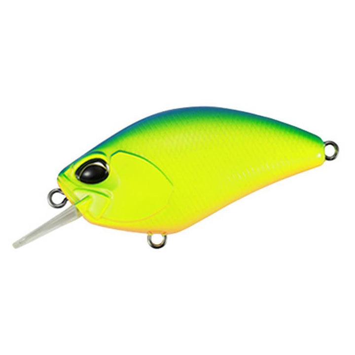Duo Realis Kabuki Crankbait 55 SR - Chartreuse Gill Halo-Hazard Chart 2-Blue Back Chartreuse-OmniCraw 2-Prism Clown-Metal Black Gold - Carolina Fishing Tackle LLC